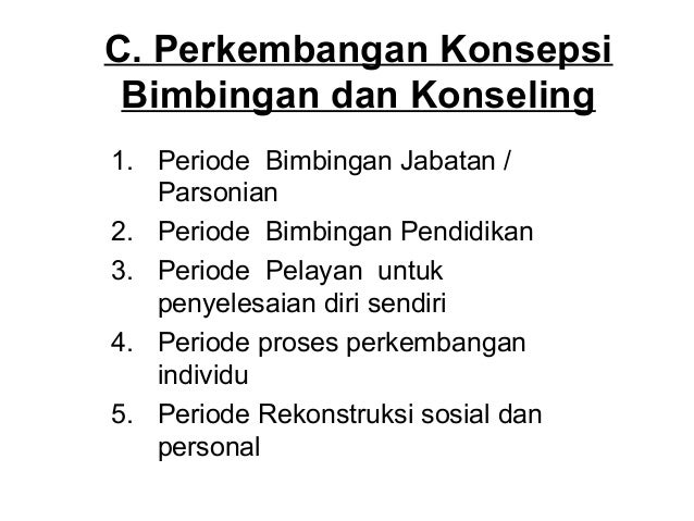 Pengertian Bimbingan Dan Konseling Peatix