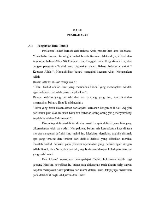 Pengertian Ilmu Kalam Secara Bahasa Dan Istilah - Terkait Ilmu