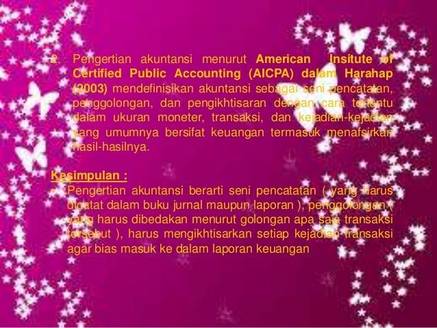 Pengertian Akuntansi