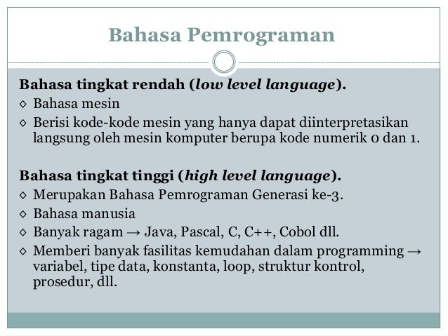 Pengertian algoritma Pengertian algoritma