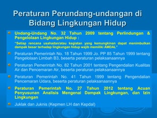 Pengertian amdal (andal, rkl, rpl) 2 | PPT