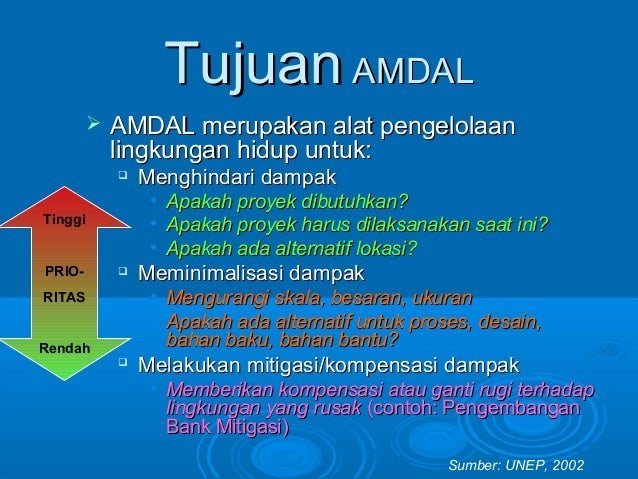 Pengertian amdal (andal, rkl, rpl) 2
