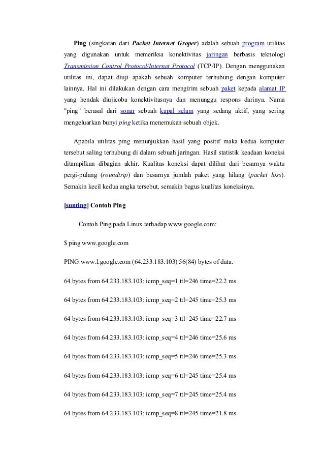 Pengertian Dan Fungsi Isp