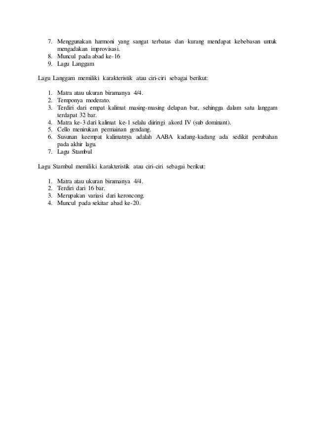 Pengertian dan jenis lagu lagu di indonesia