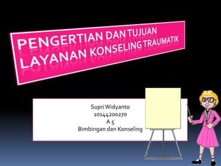 Supri Widyanto
     10144200270
          A5
Bimbingan dan Konseling
 