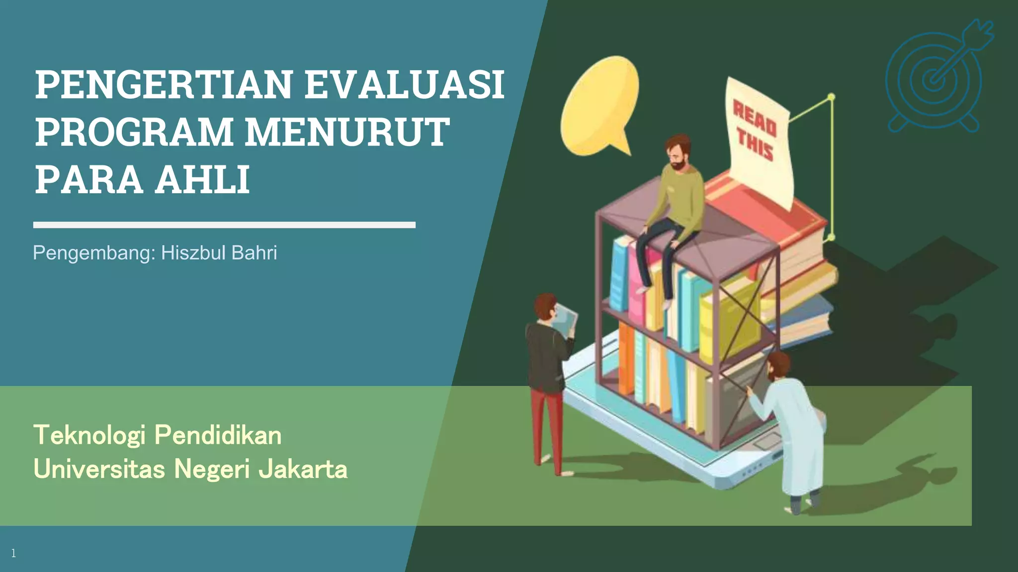 Pengertian Evaluasi Program Menurut Para Ahli Ppt