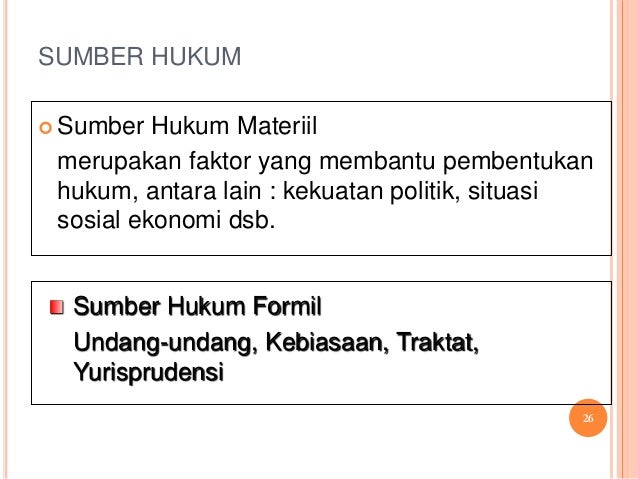 Pengertian hukum