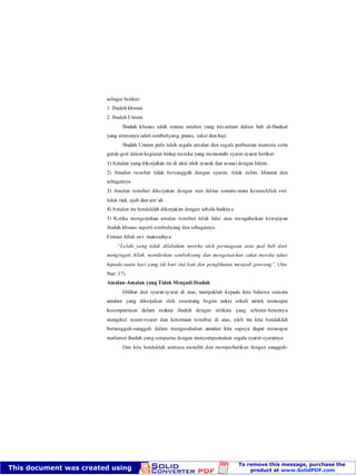 Pengertian ibadah | PDF