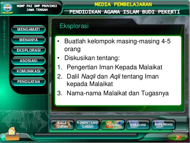Pengertian iman kepada malaikat