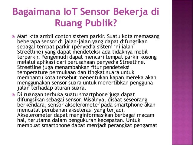 Pengertian internet of things