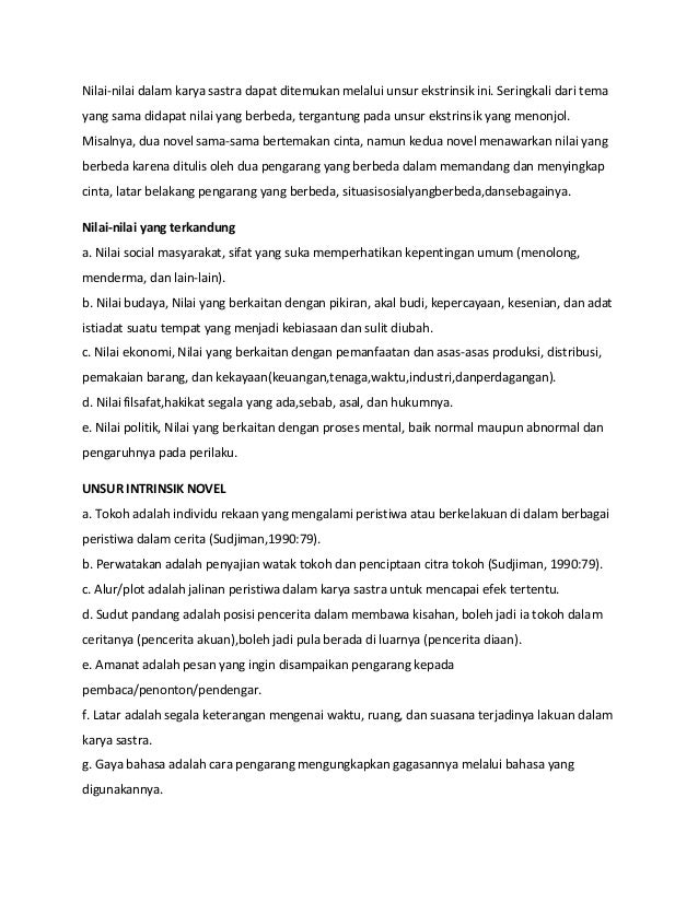 Unsur Ekstrinsik Karya Sastra Himpunan Soal Unsur Ekstrinsik Karya Sastra Himpunan Soal