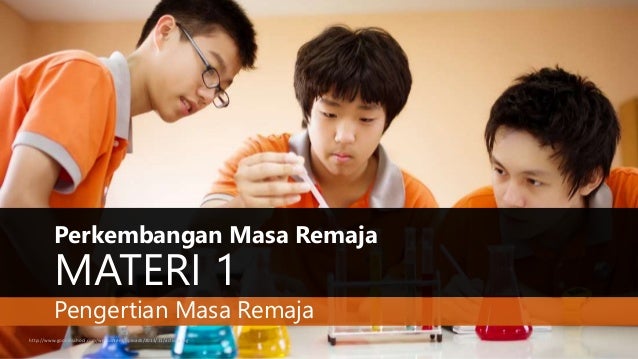 Pengertian masa remaja 