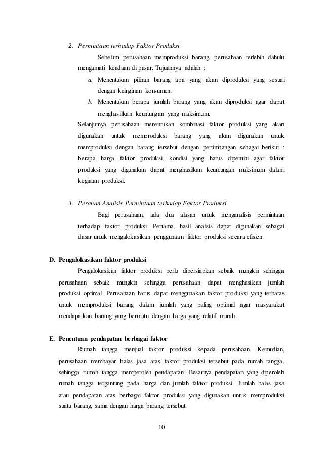 Sebutkan Jenis Jenis Pendapatan Yang Diperoleh Rumah