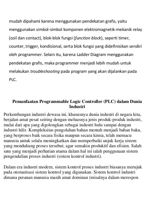 Pengertian plc