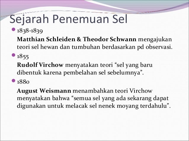 Pengertian Sel Hewan Dan Tumbuhan