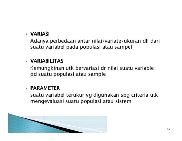 Pengertian statistik dan data