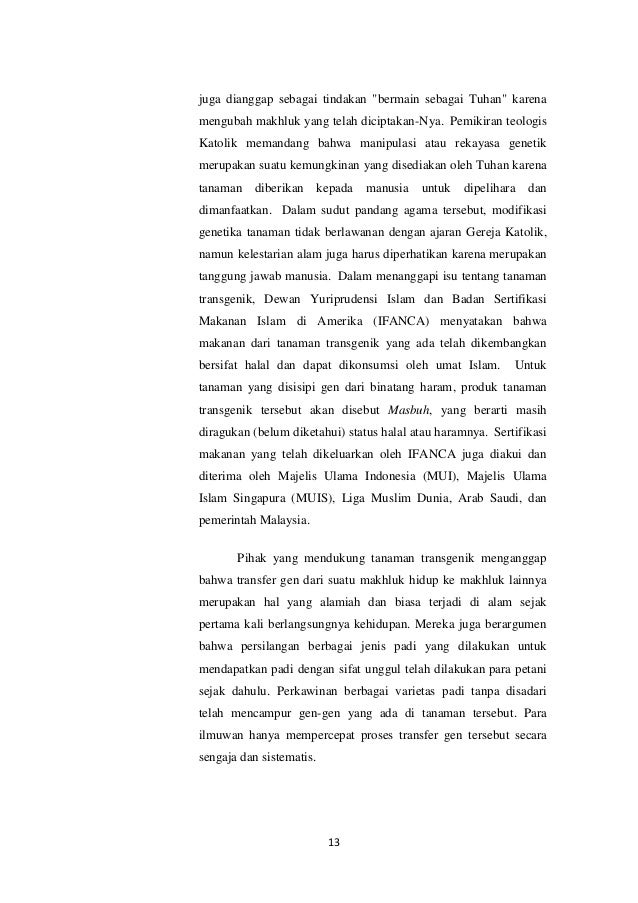 Pengertian Tanaman Transgenik Lengkap