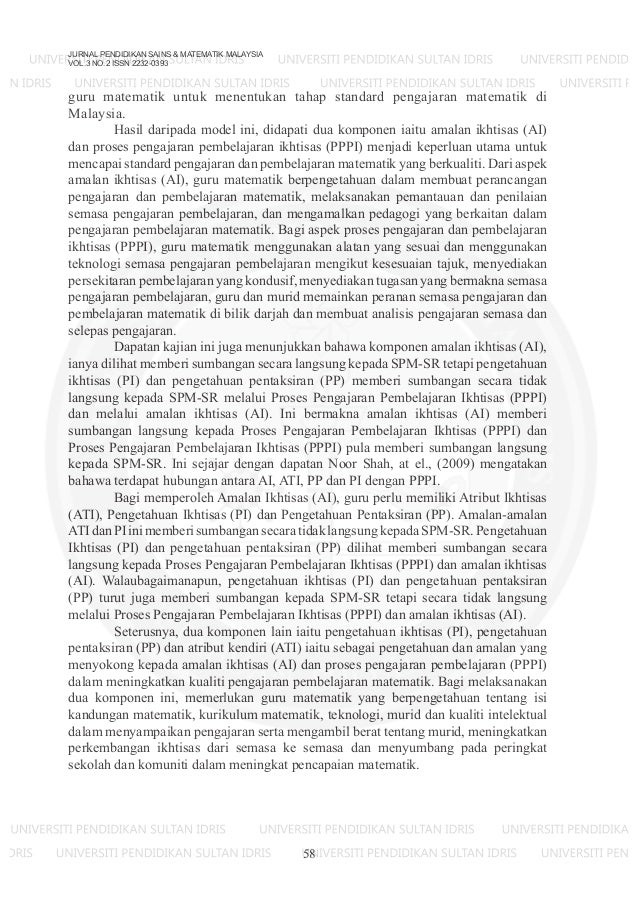 Contoh Jurnal Eksperimen Pendidikan - Virallah