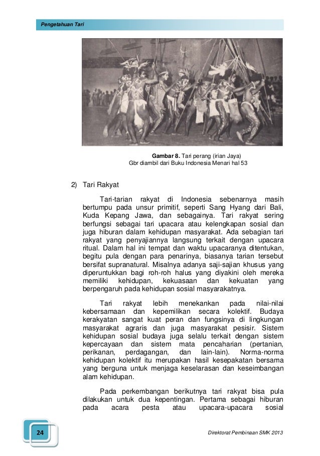Pengetahuan Seni Tari