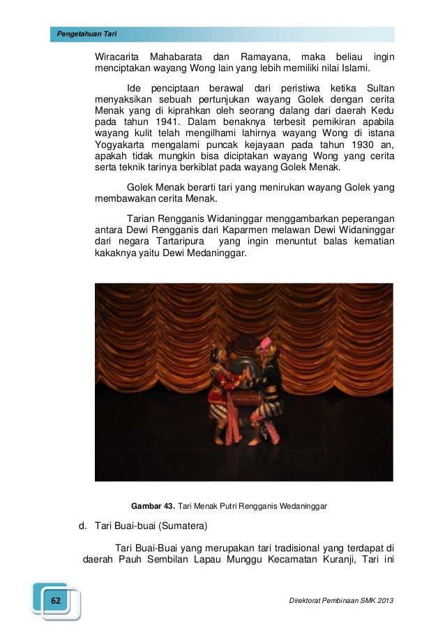 Pengetahuan Seni Tari