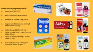 Ifars Sirup Penggolongan Analgetik berisikan mata kuliah | PPTX