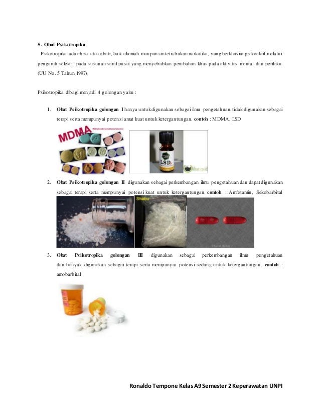 Penggolongan obat berdasarkan jenisnya