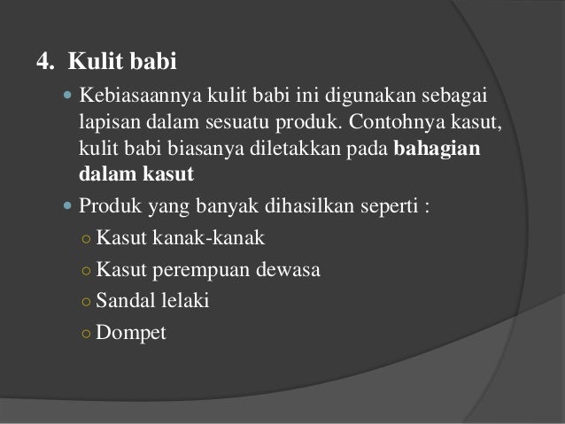 Penggunaan produk harian berasaskan komponen daripada  Penggunaan produk harian berasaskan komponen daripada