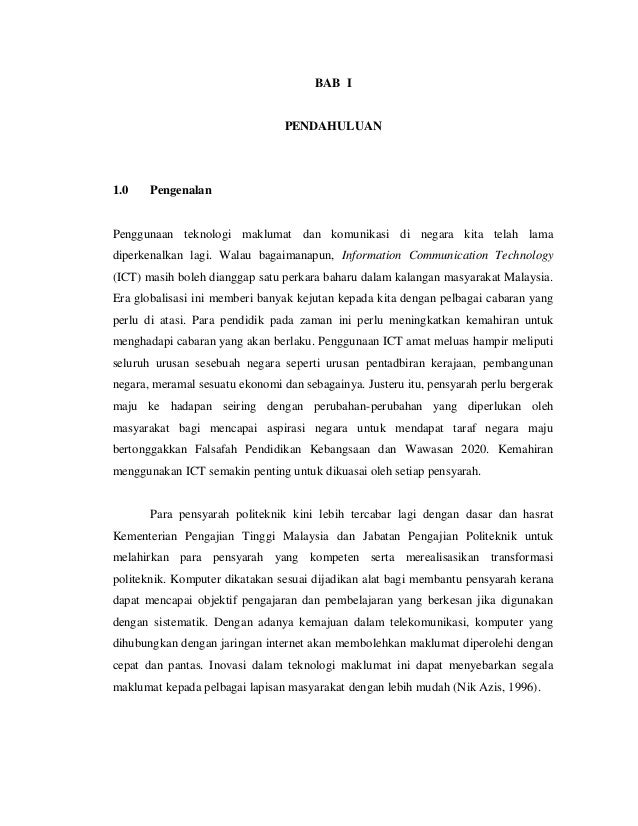 Penggunaan Ict
