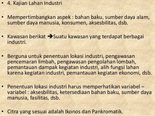 PENGINDERAAN JAUH UNTUK TATA GUNA LAHAN DAN TRANSPORTASI