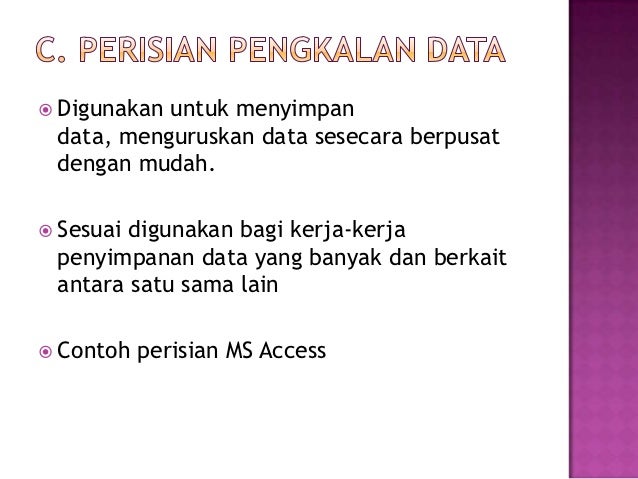 Pengintegrasian perisian aplikasi dalam pengajaran dan 