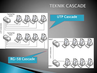 UTP Cascade
RG-58 Cascade
 
