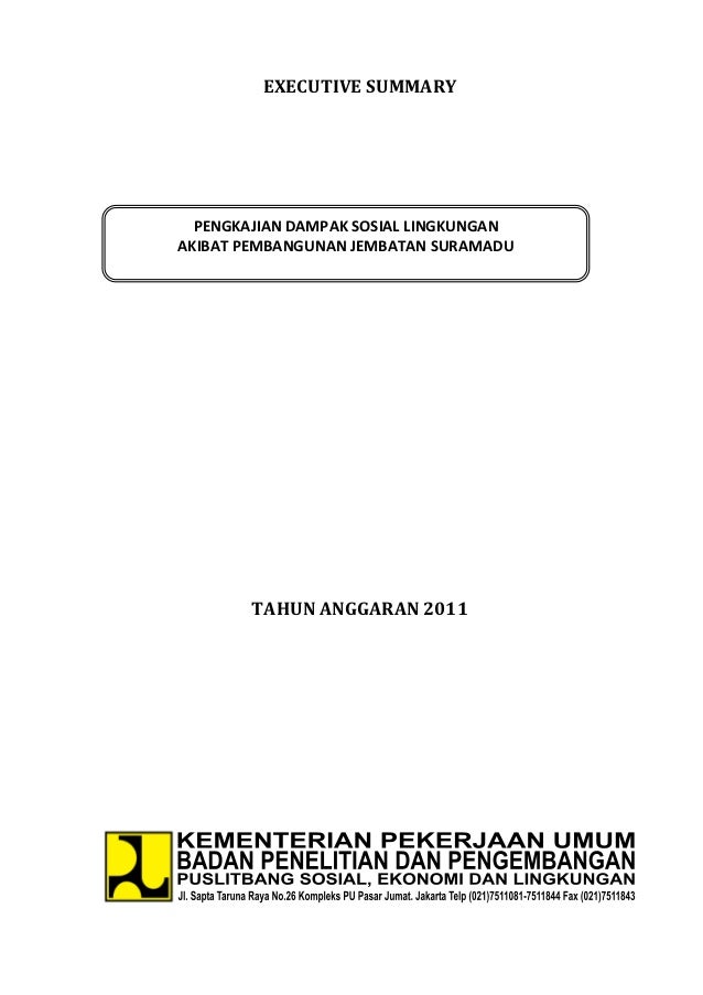 Contoh Dokumen Executive Summary - Rumamu di