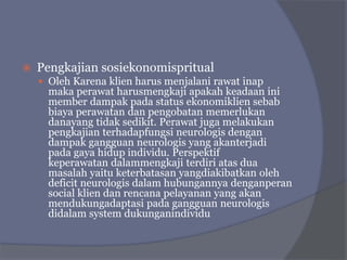 Pengkajian keperawatan sistem persarafan | PPTX