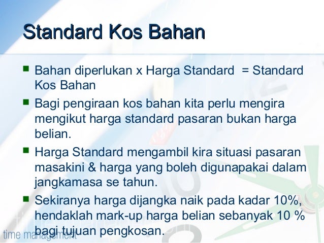 Pengkosan Produk 2 Pengiraan Kos