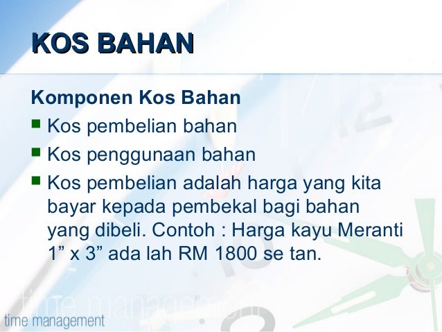 Pengkosan produk 2 pengiraan kos