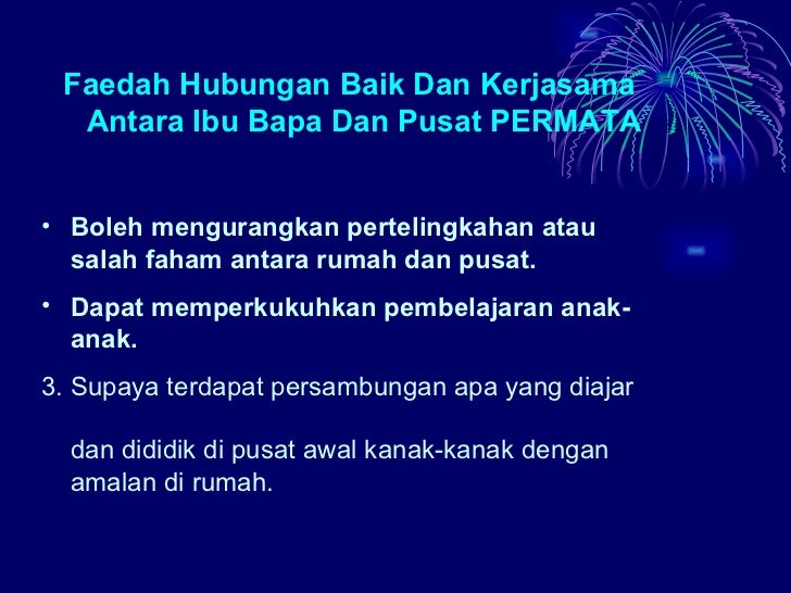 Penglibatan Ibu Bapa Sebagai Dr Mahani