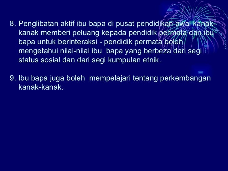 Penglibatan Ibu Bapa Sebagai Dr Mahani