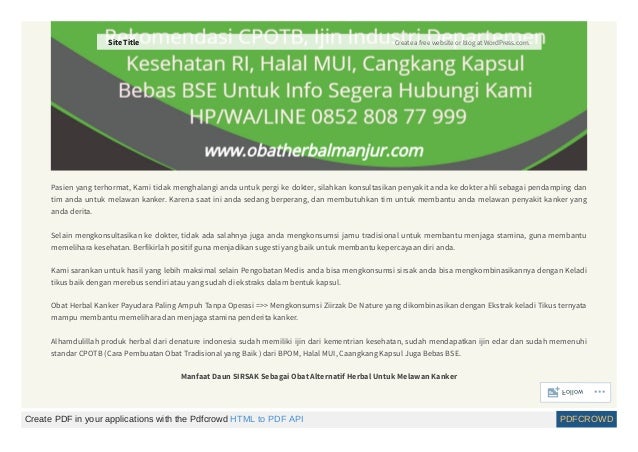 Obat Kanker Payudara Yang Sudah Pecah Site Title Obat Kanker Payudara Yang Sudah Pecah Site Title