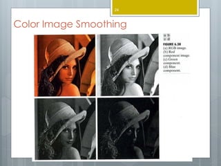 Color Image Smoothing
24
 