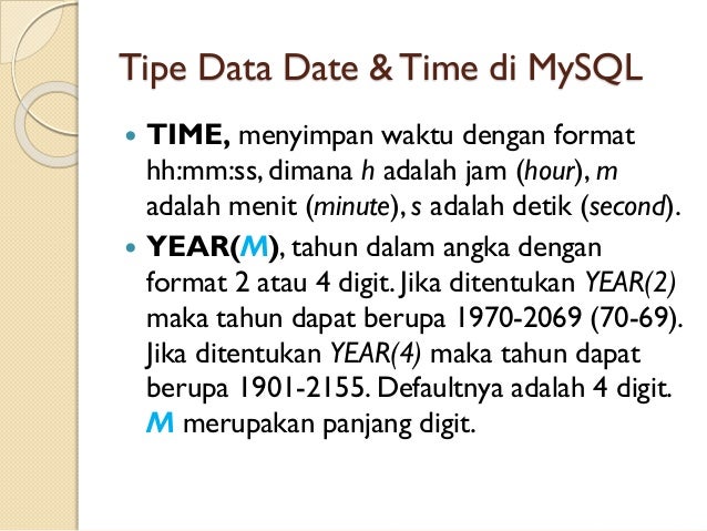 Mysql Date Format Hh | pengolahan database dengan mysql Mysql Date Format Hh | pengolahan database dengan mysql