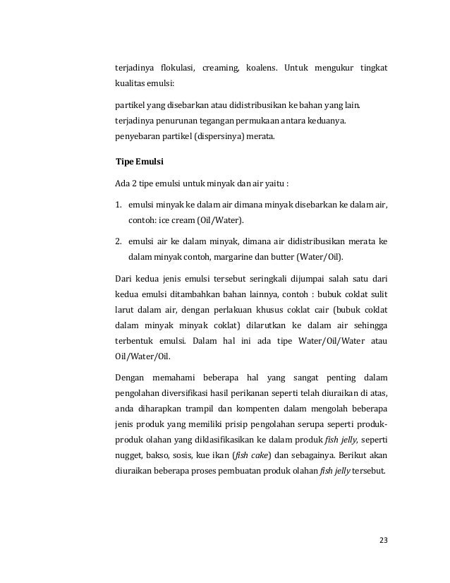 Pengolahan Diversifikasi Hasil Perikanan Pengolahan Diversifikasi Hasil Perikanan