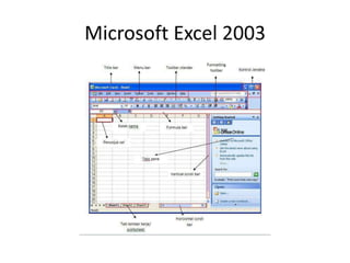 Microsoft Excel 2003
 