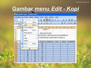Gambar menu Edit - Kopi
 