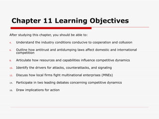 Chapter 11 Learning Objectives ,[object Object],[object Object],[object Object],[object Object],[object Object],[object Object],[object Object],[object Object]
