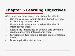 Chapter 5 Learning Objectives ,[object Object],[object Object],[object Object],[object Object],[object Object],[object Object]