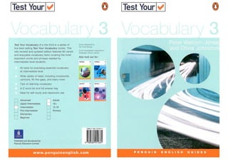 Penguin   test your vocabulary 3 intermediate