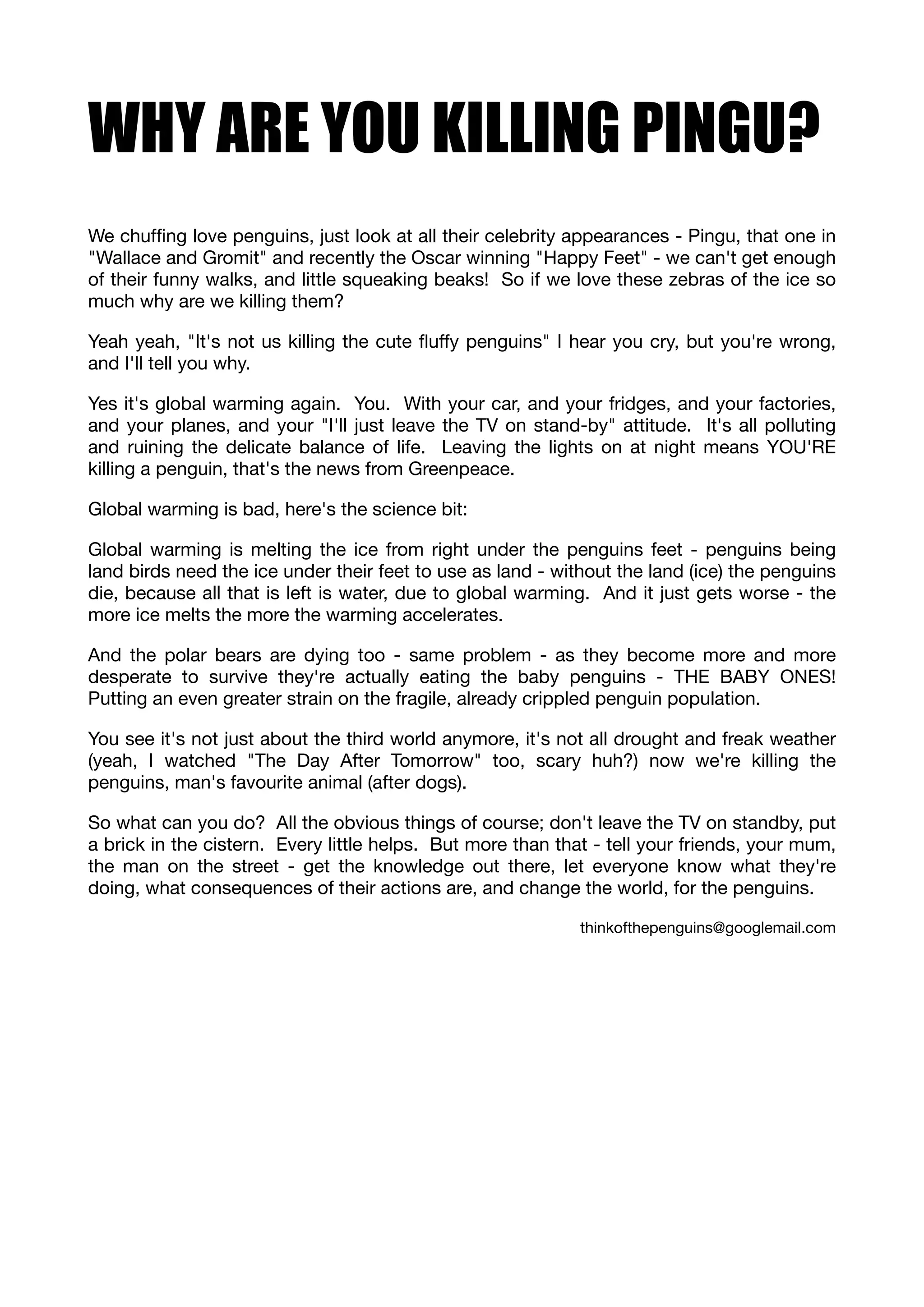 Penguins news article | PDF