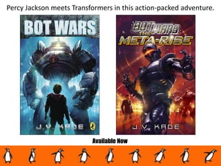 Percy Jackson meets Transformers in this action-packed adventure.
Available Now
 