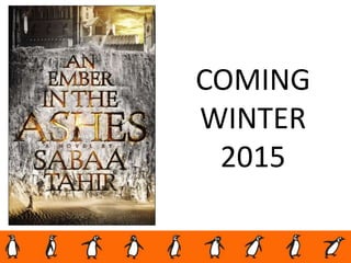 COMING
WINTER
2015
 