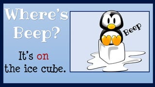 Prepositions of Place: English Language